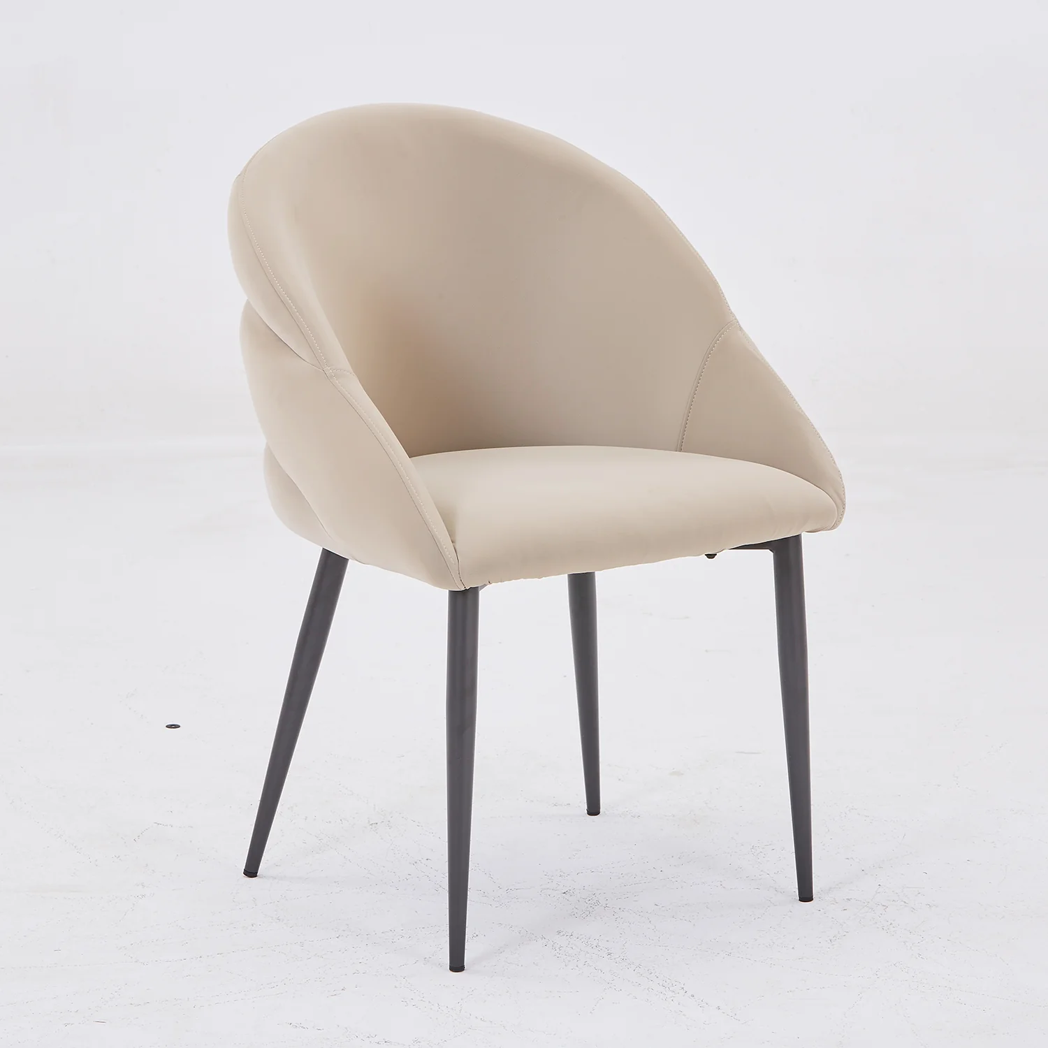 2 Sillas de Comedor Toscana Suede Beige
