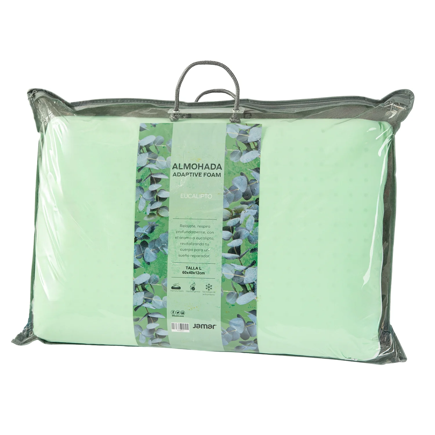 Almohada Adaptive Foam Eucalipto Talla S - Image 4