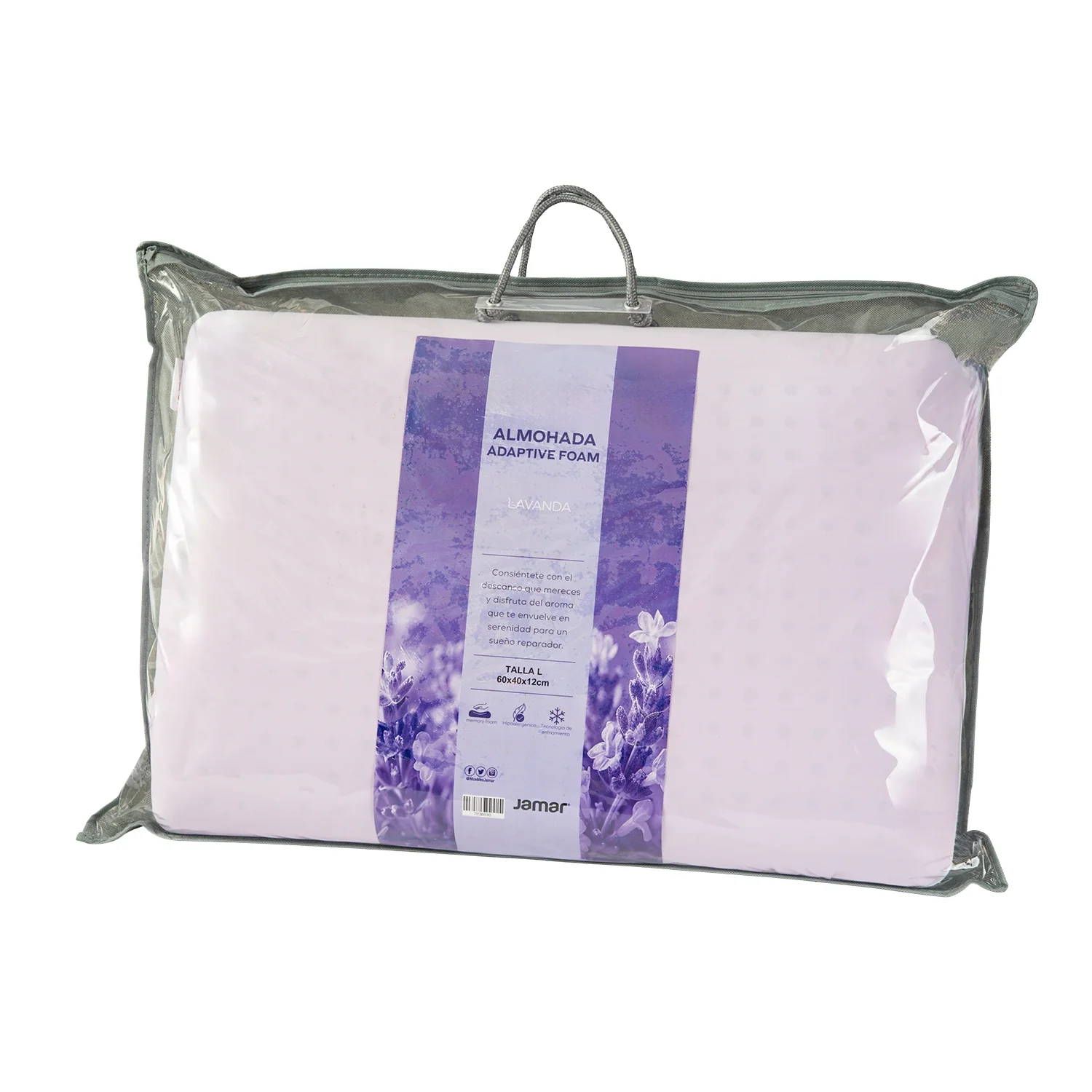 Almohada Adaptive Foam Lavanda Talla L - Image 4