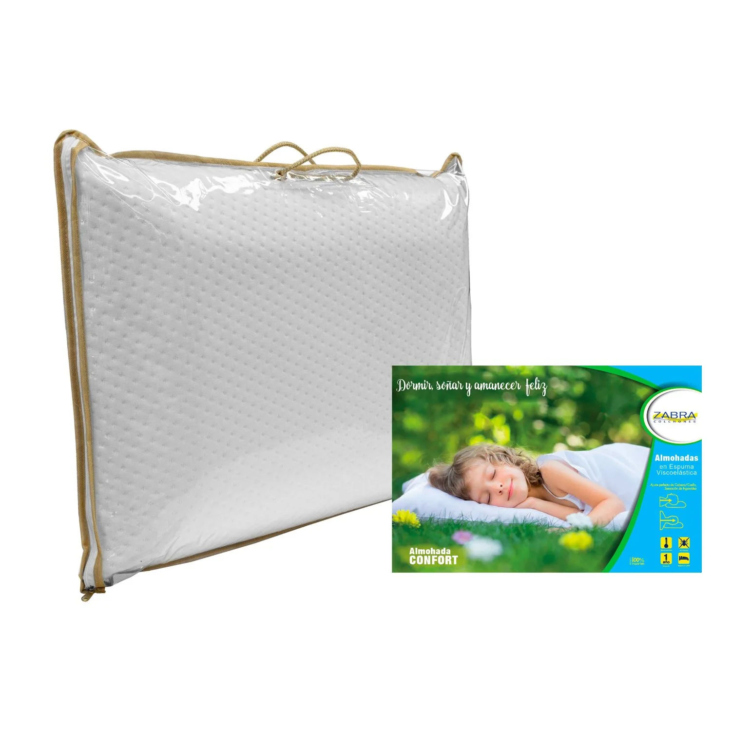 Almohada Viscoelastica Confort - Image 3