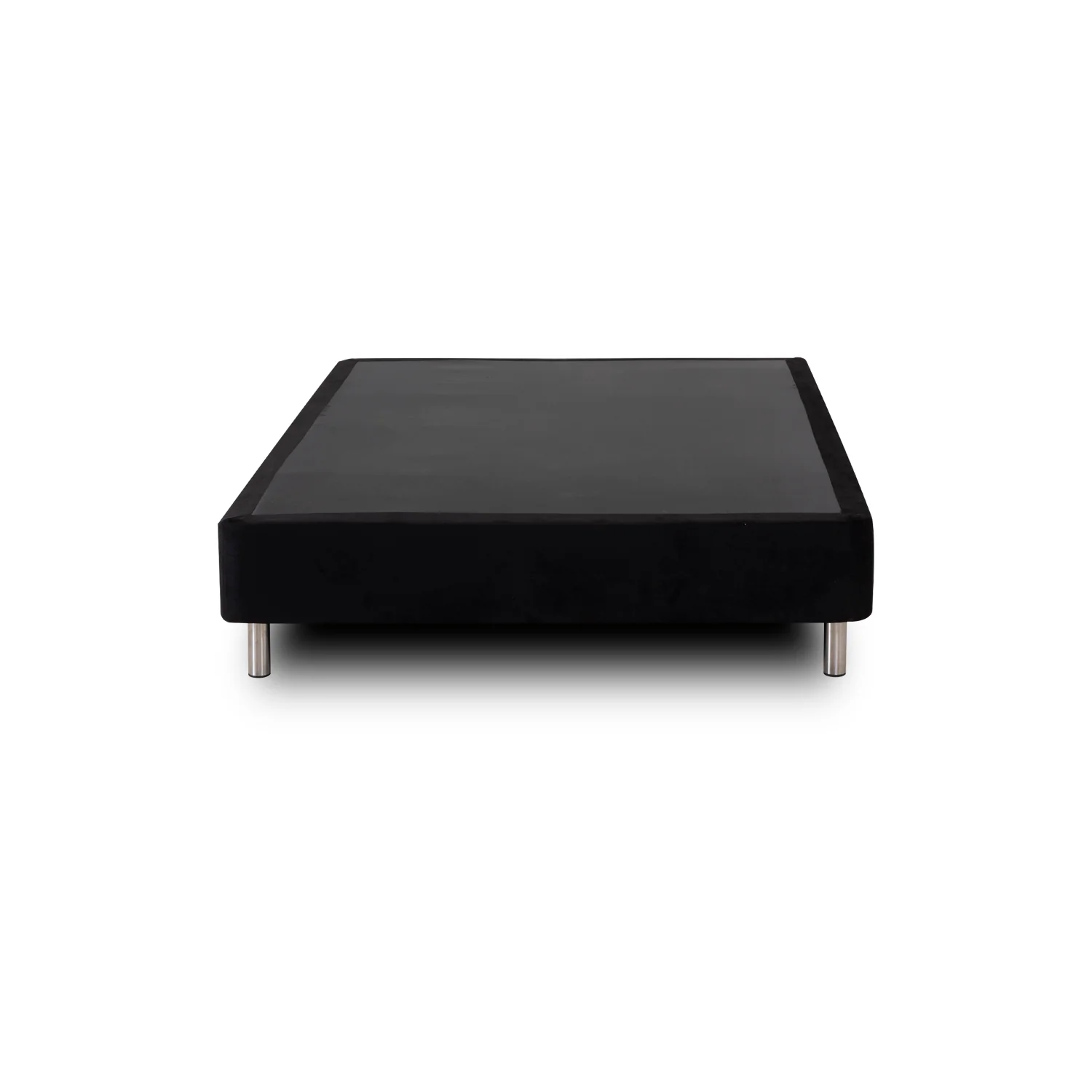Base Cama 1.00 Napoli Microfibra Negro - Image 2