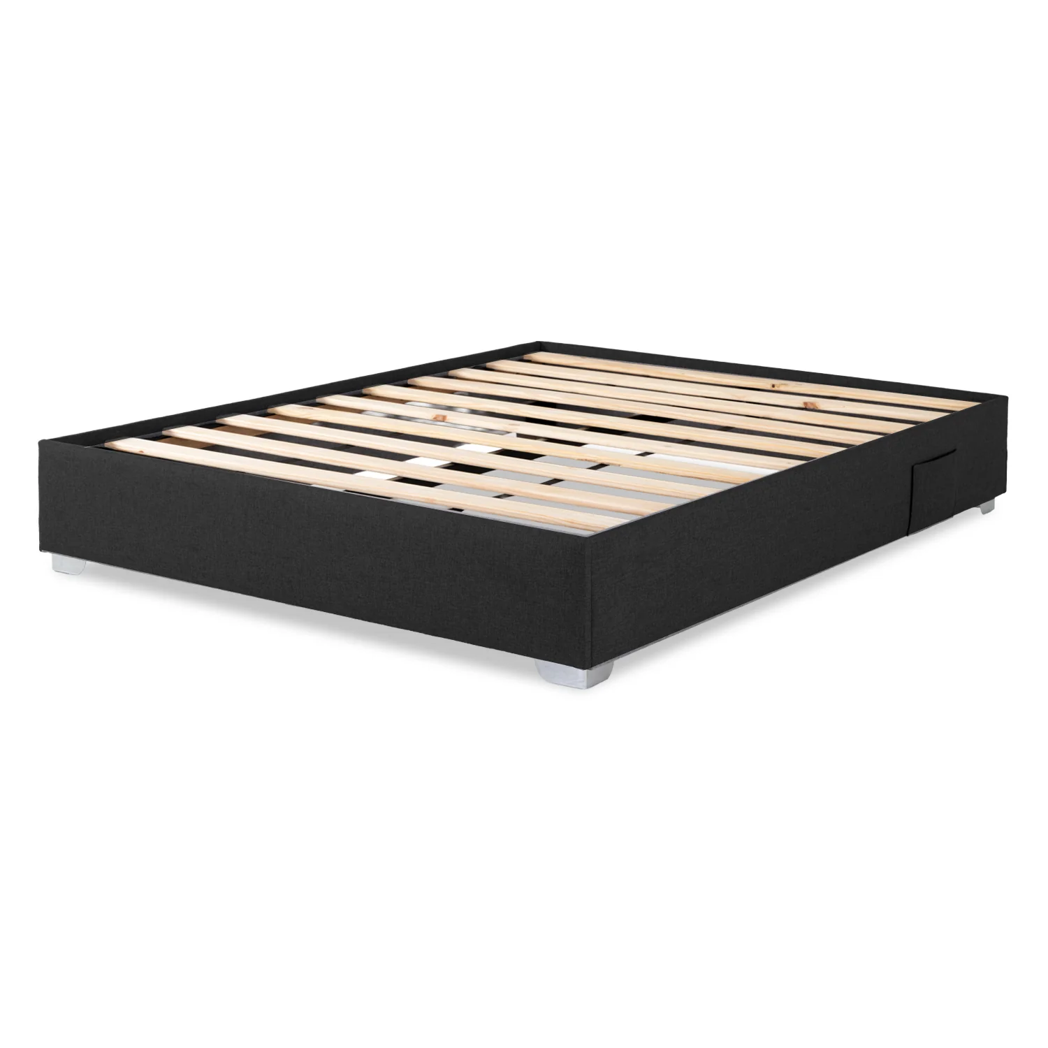 Base Cama 1.00 Pier Desarmable Negro - Image 4