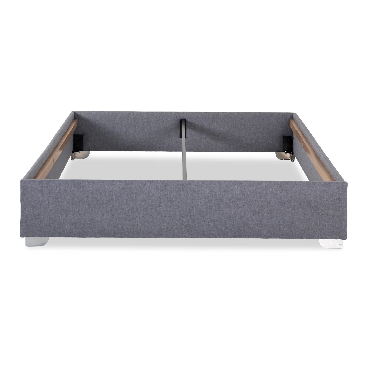Base Cama Doble Pier Desarmable Gris - Image 3