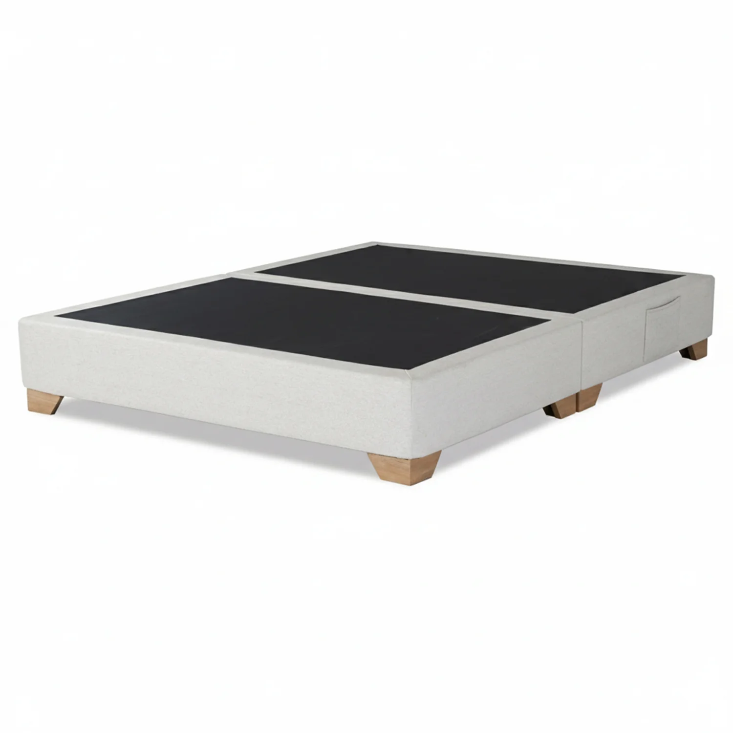 Base Cama Doble Taylor Eurolino Marfil Par - Image 2