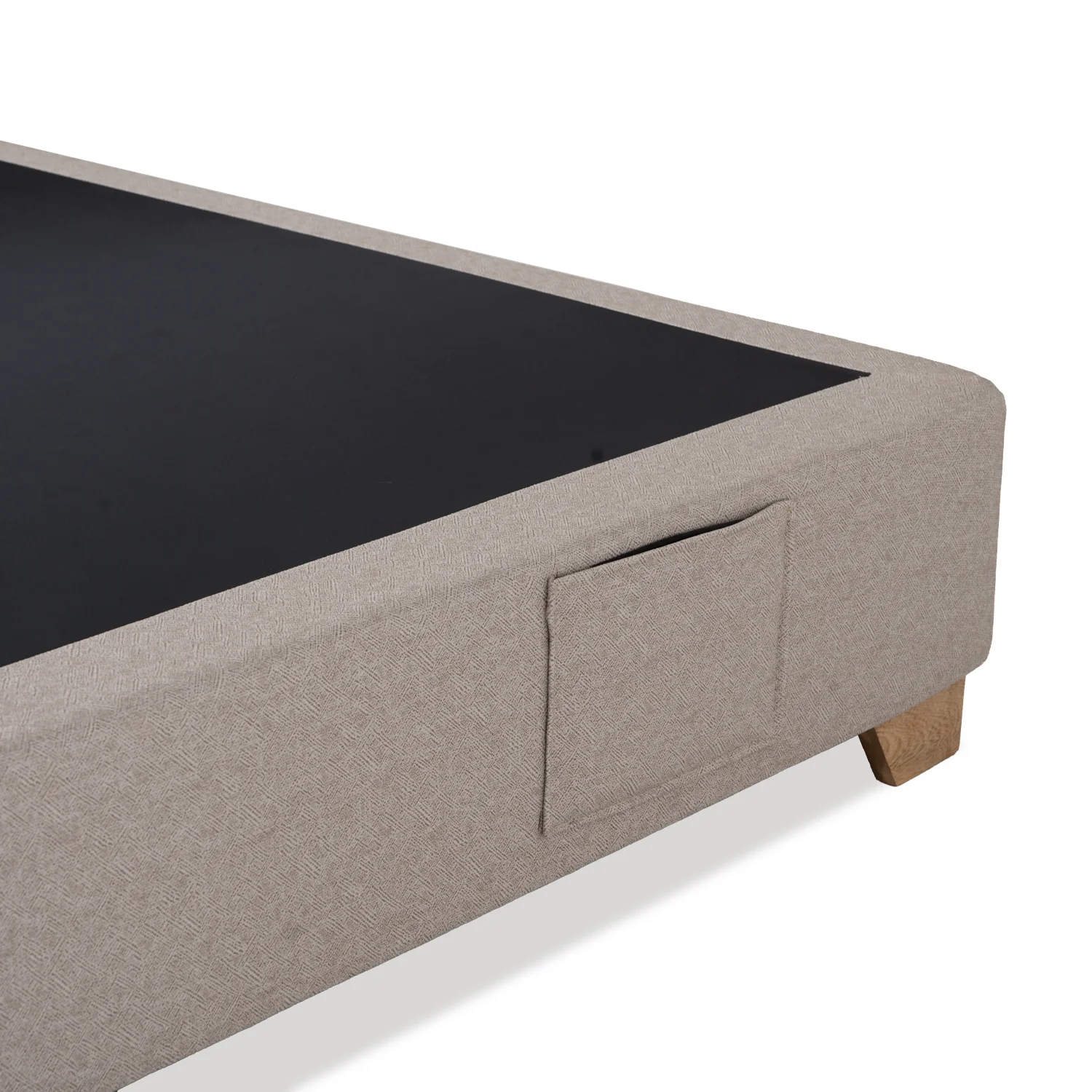 Base Cama Doble Taylor Eurolino Taupe - Image 2