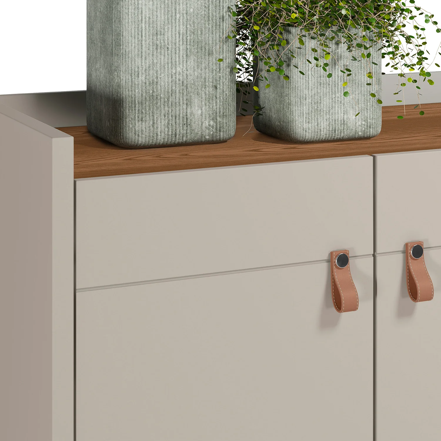 Bifé 160X88X43 Marcus Natural, Of White* - Image 4