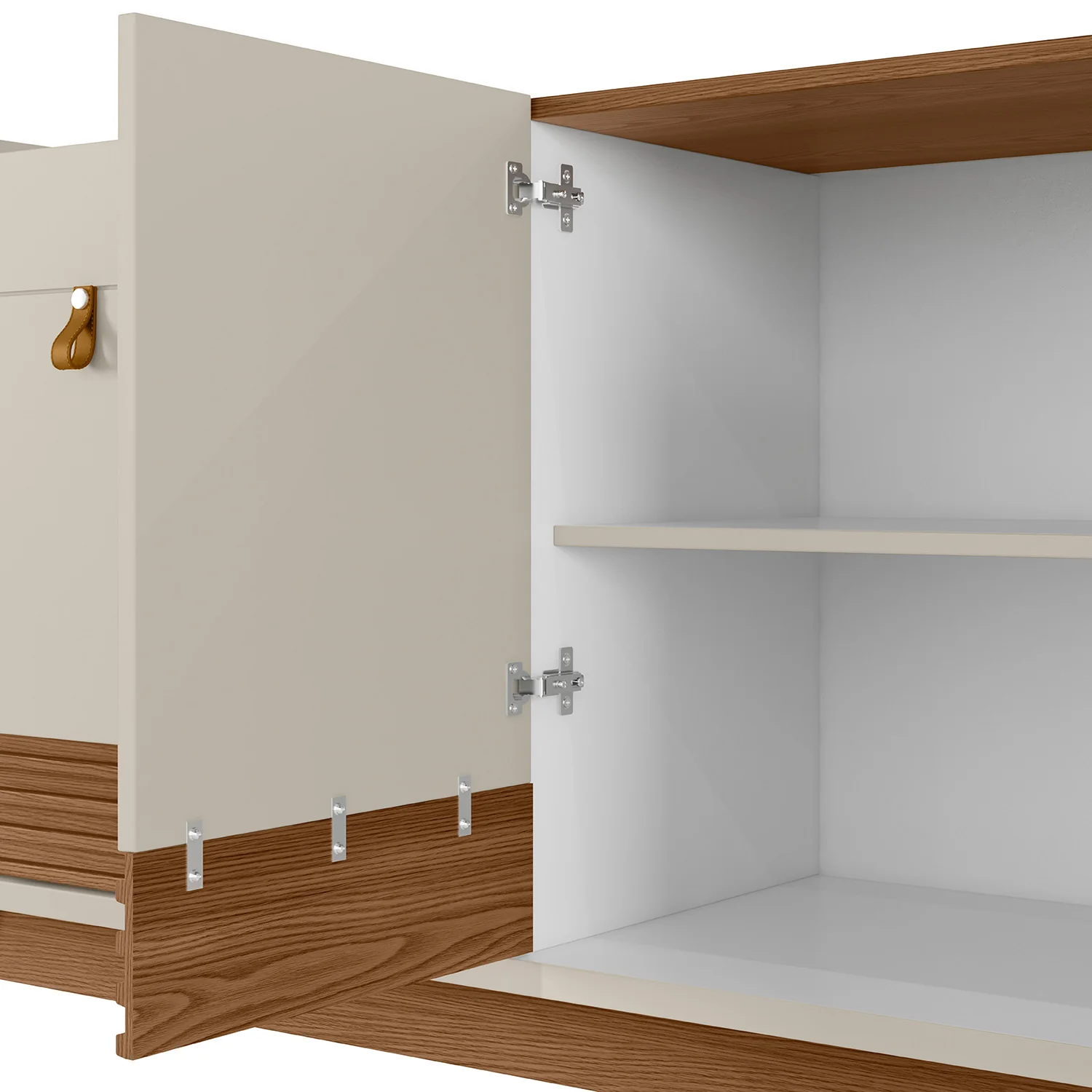 Bifé 160X88X43 Marcus Natural, Of White* - Image 5
