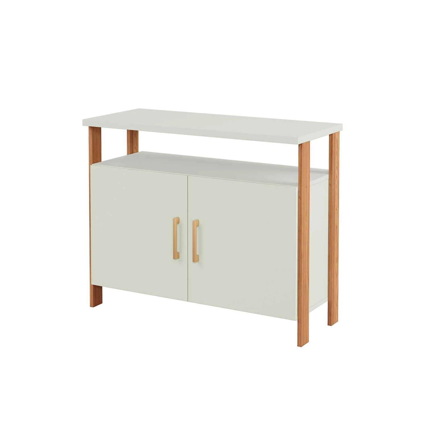 Bifé Cox 89X73X38 Off White, Natural - Image 3