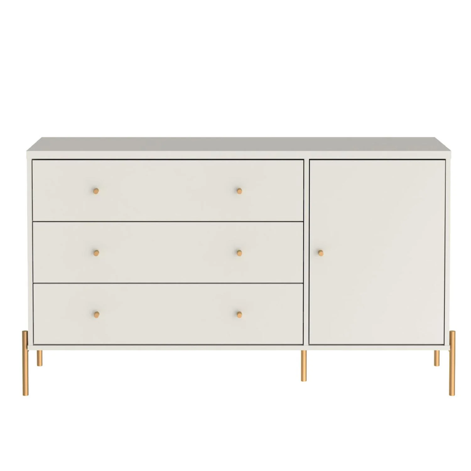 Bifé Dante Off White 3 Gavetas 138X79X44 - Image 3