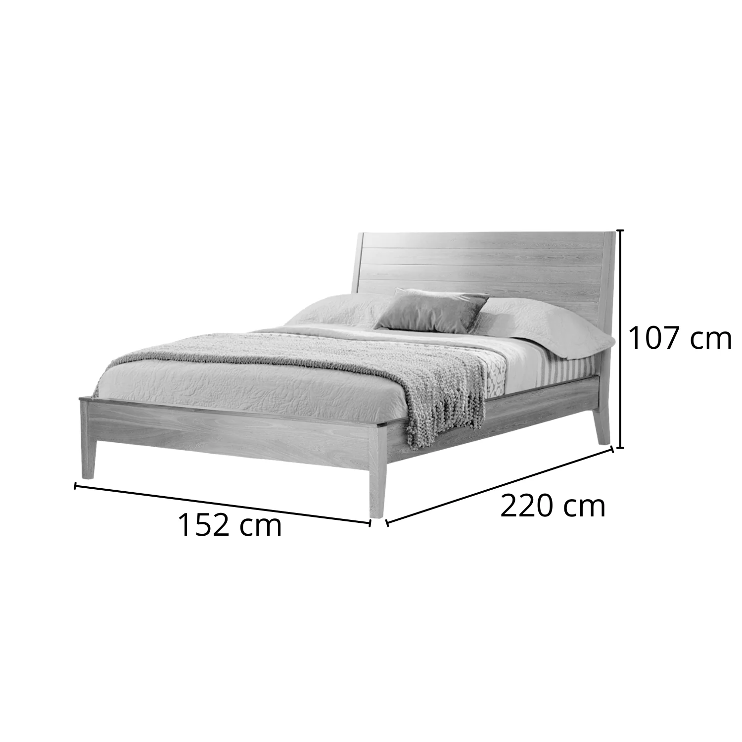 Cama Doble Fox Natural - Image 7