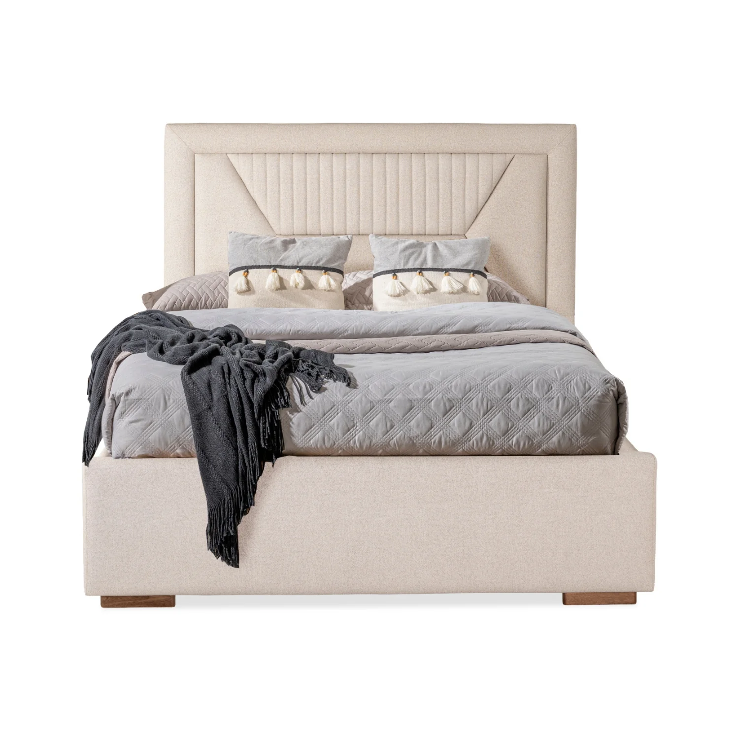 Cama Doble Praga Eurolino Bali Beige
