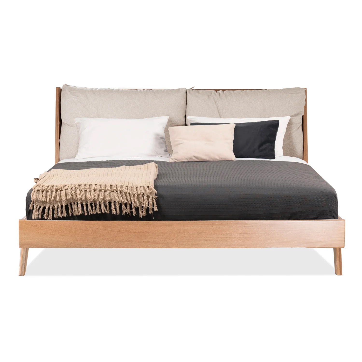 Cama King Alky Crudo, Natural - Image 3