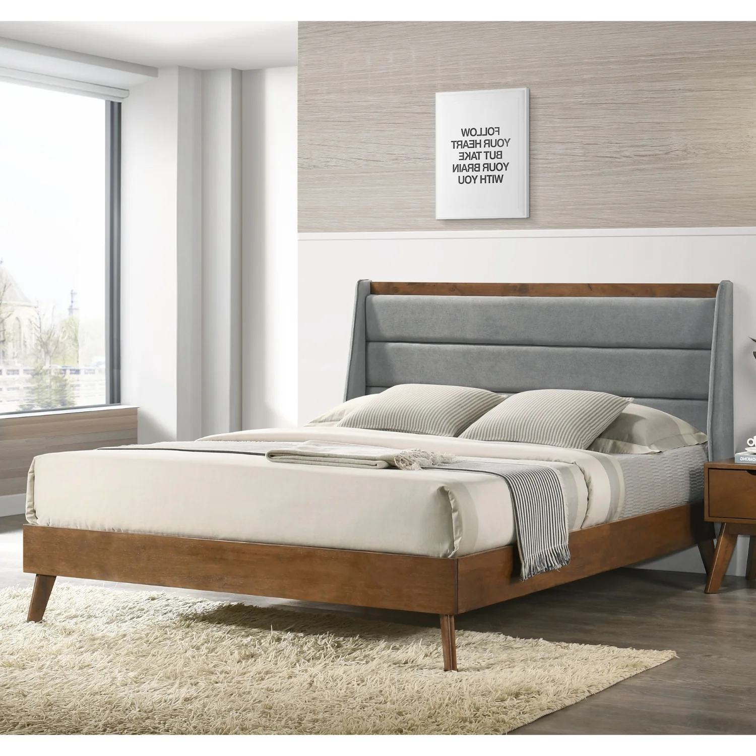 Cama King Anahi Gris - Image 2