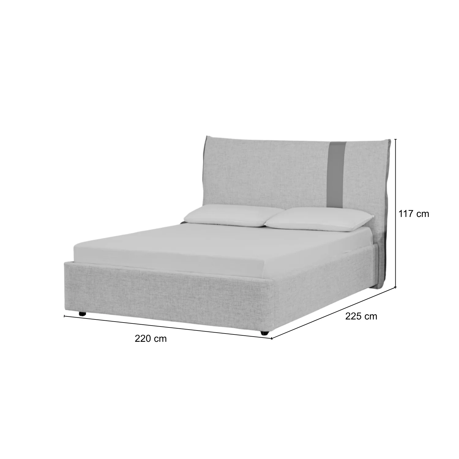 Cama King Gales Gris - Image 4