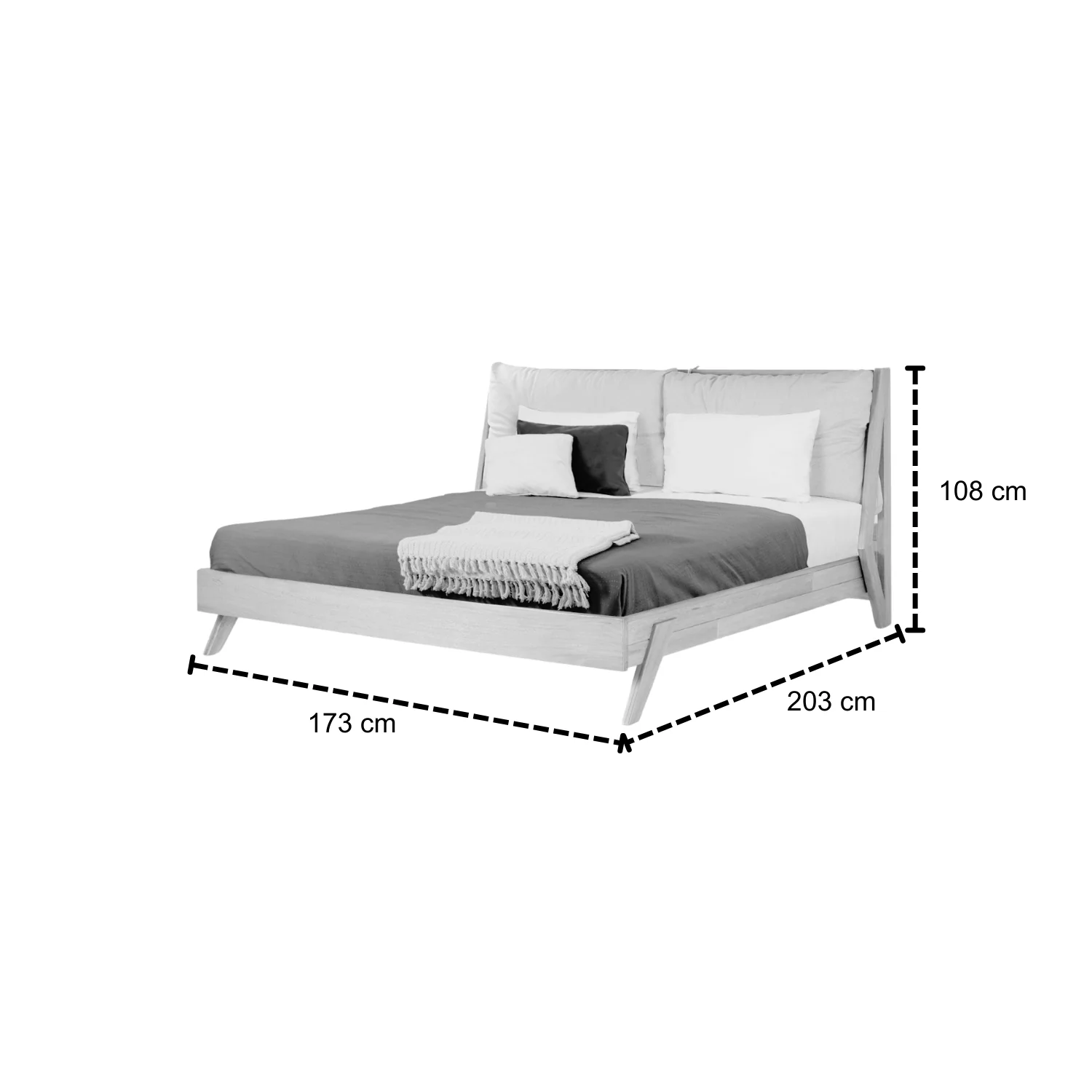 Cama Queen Alky Crudo, Natural - Image 10