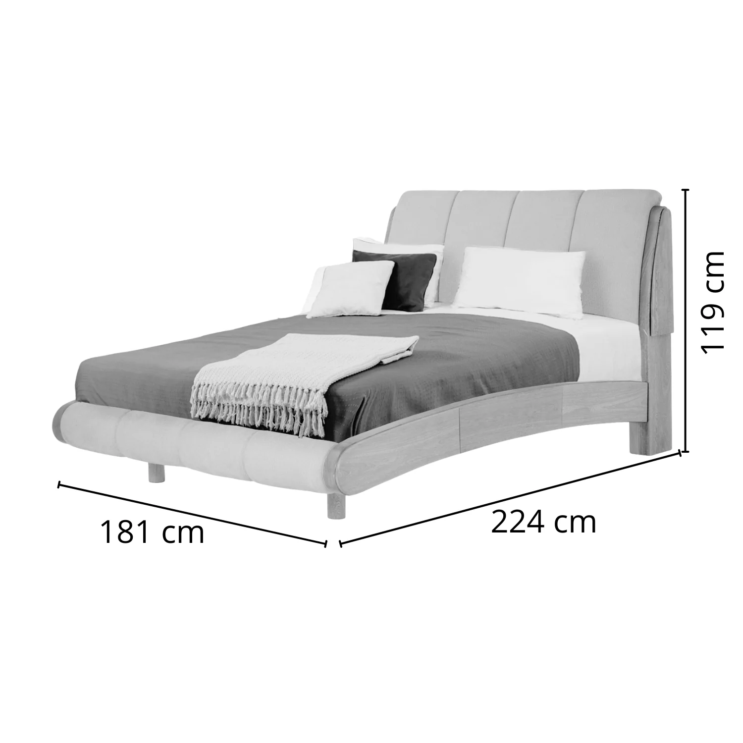 Cama Queen Estambul Beige, Natural - Image 7