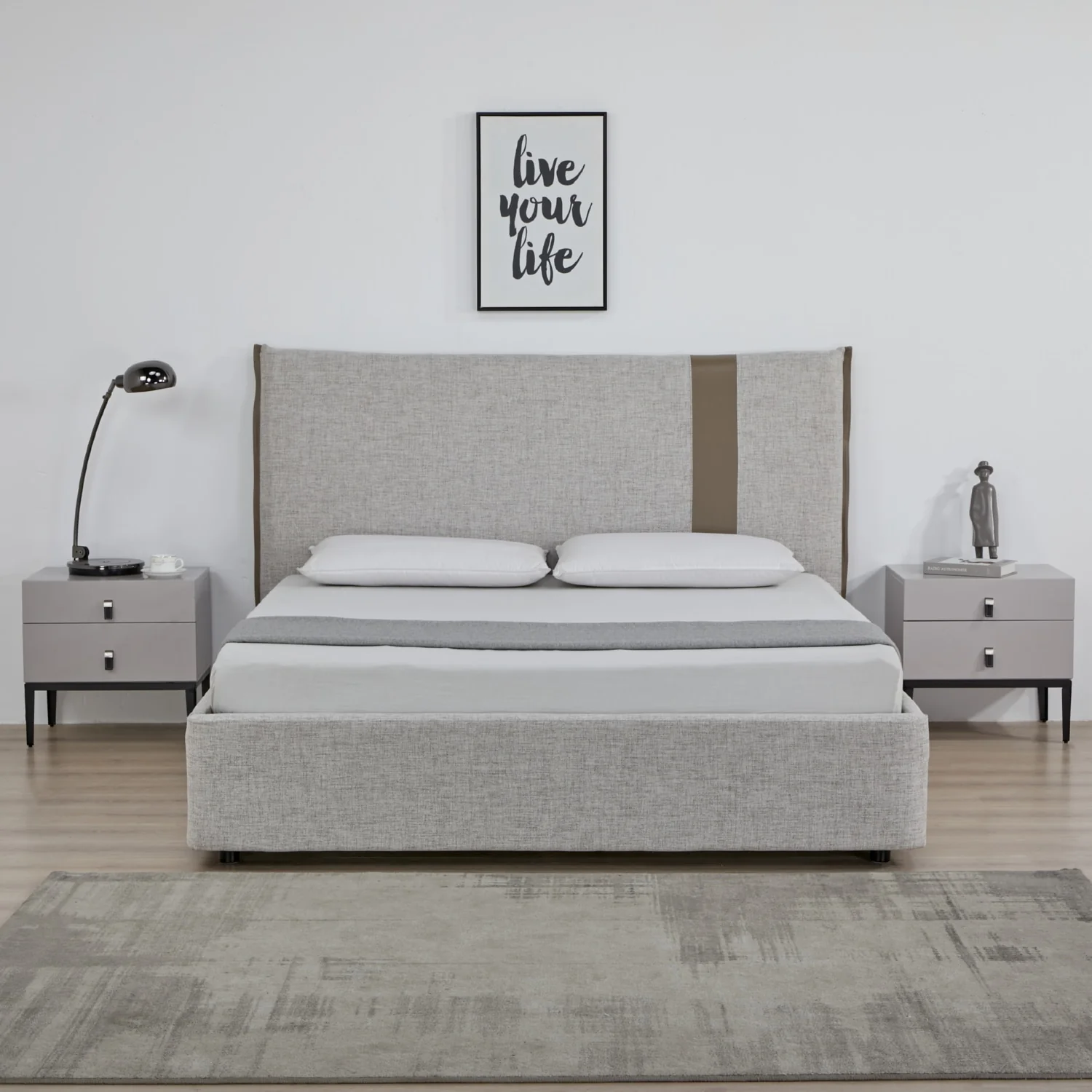 Cama Queen Gales Crudo - Image 3