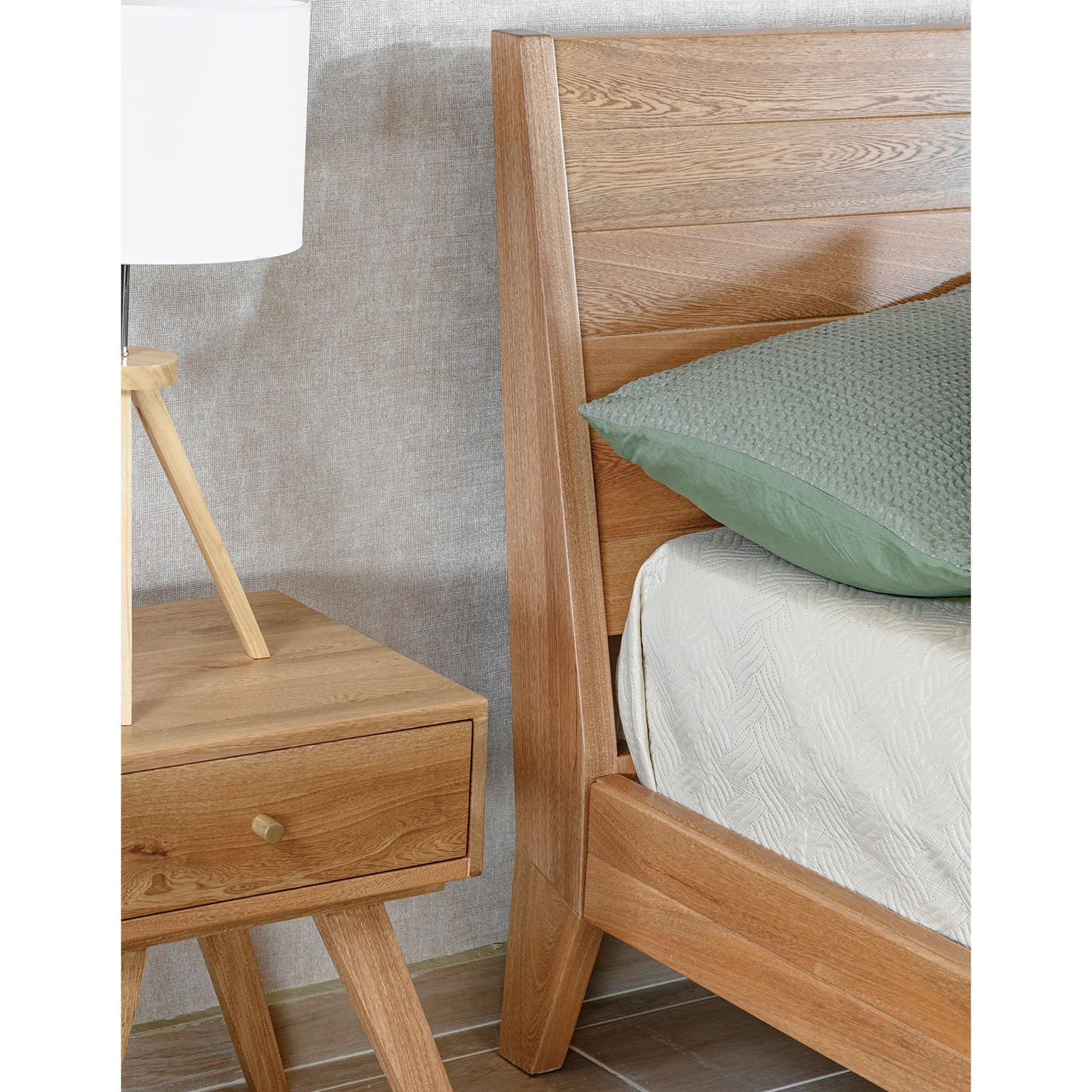 Cama Semi Doble Fox Natural - Image 4