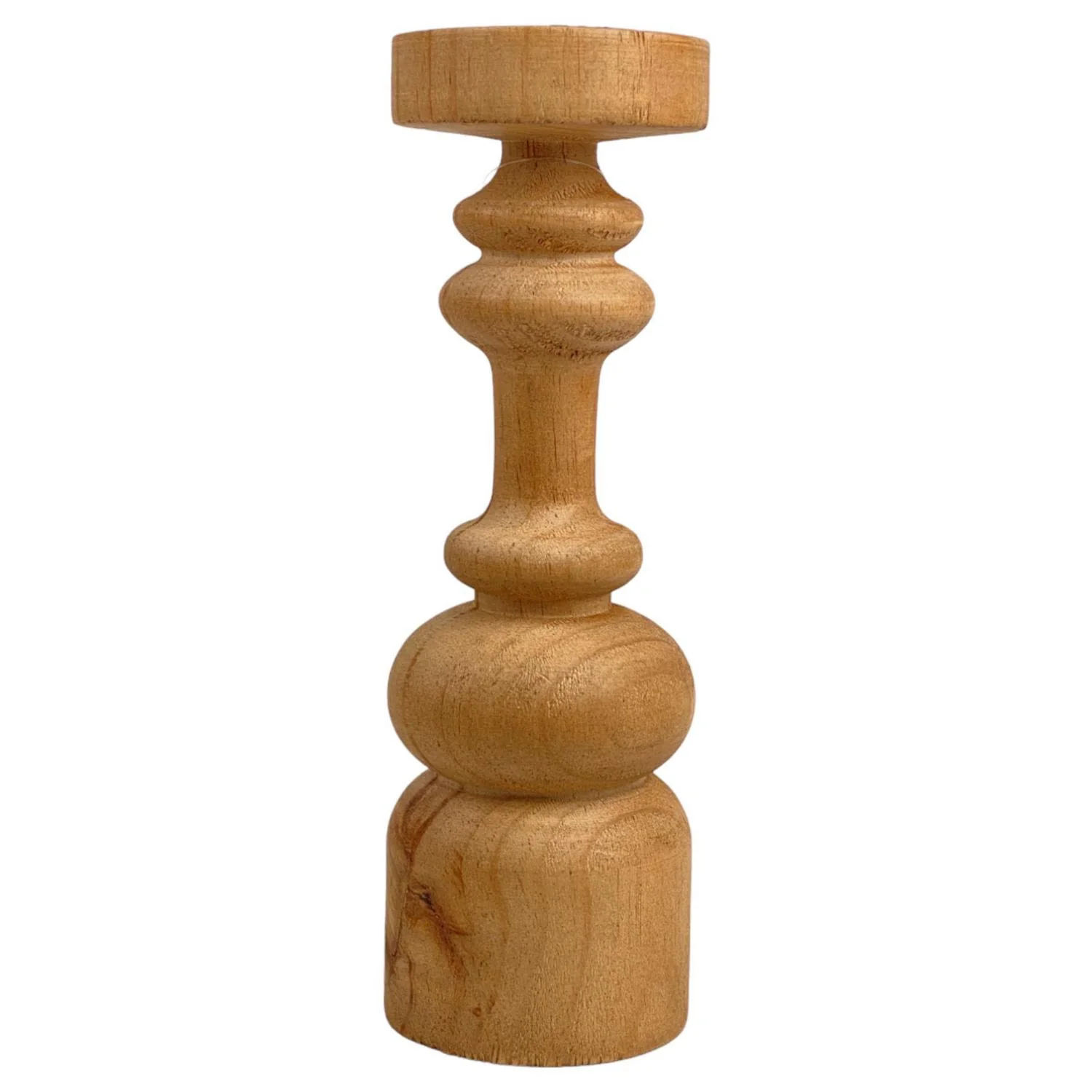 Candelabro 8.3X8.3X25.5 Chubby Ocre F243 - Image 2