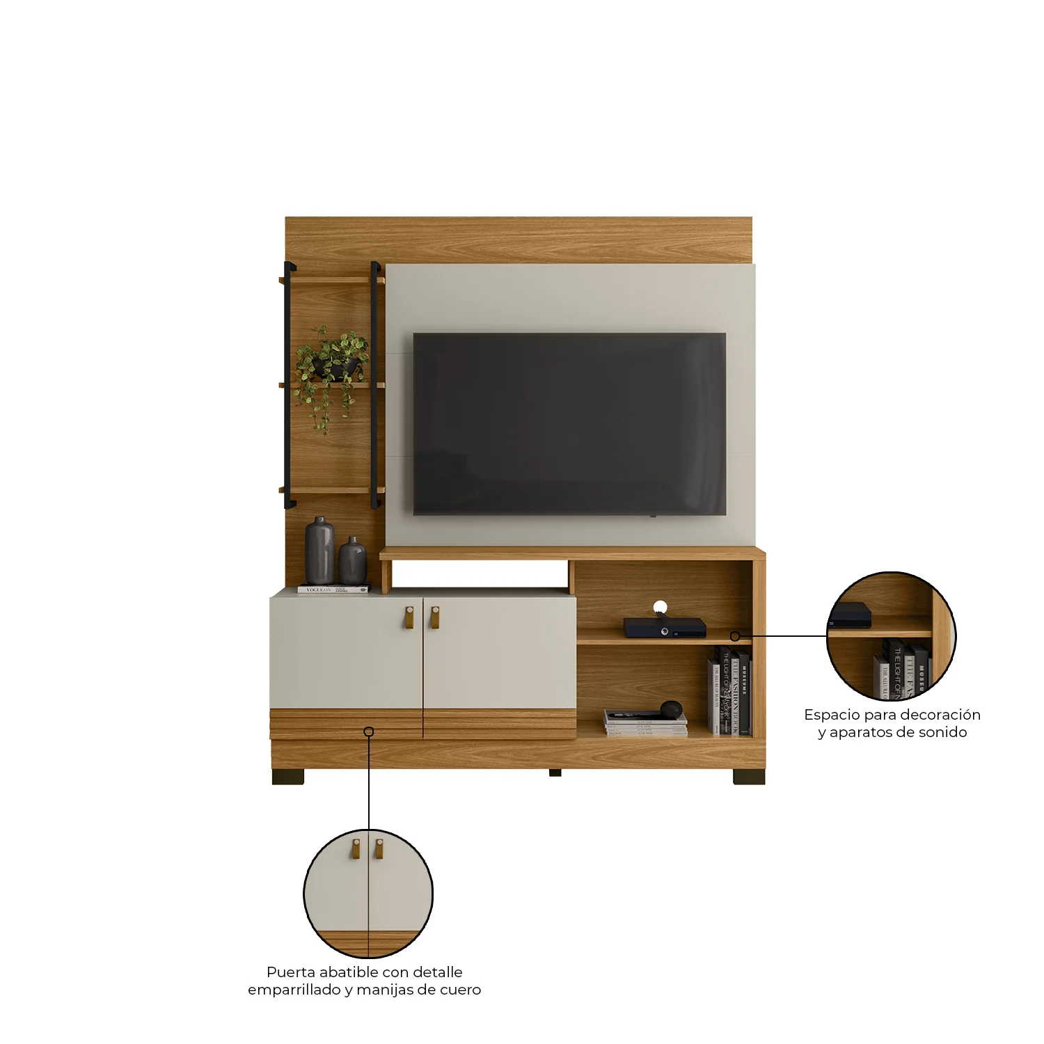 Centro de Entretenimiento Malaga Natural, Off White 160X187X39 - Image 4