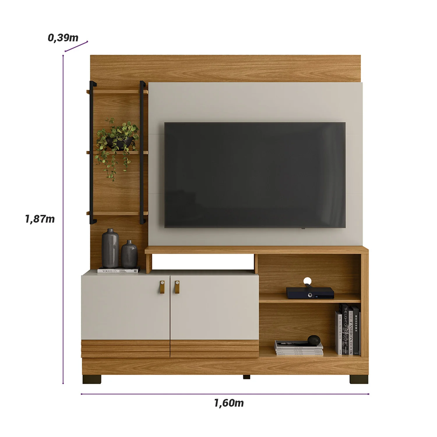 Centro de Entretenimiento Malaga Natural, Off White 160X187X39 - Image 6