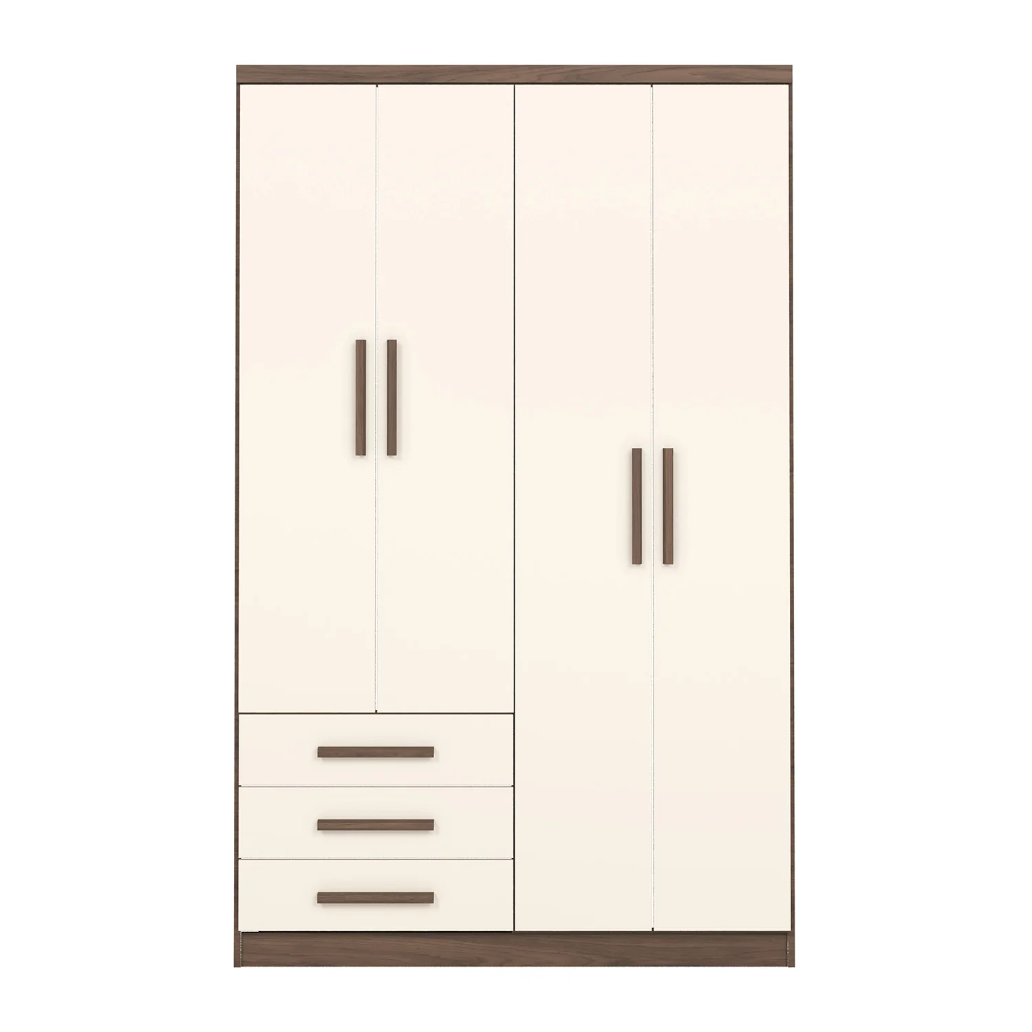 Closet Moratti 121X195X46 Natural, Off White - Image 3