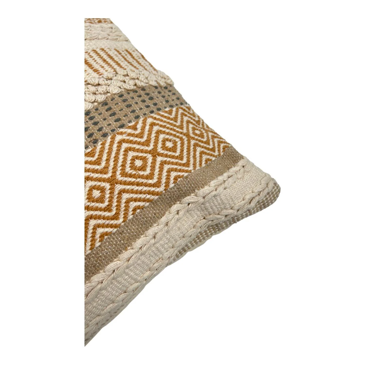 Cojin 50X50X8 Mostaza Bohemio F243 - Image 2