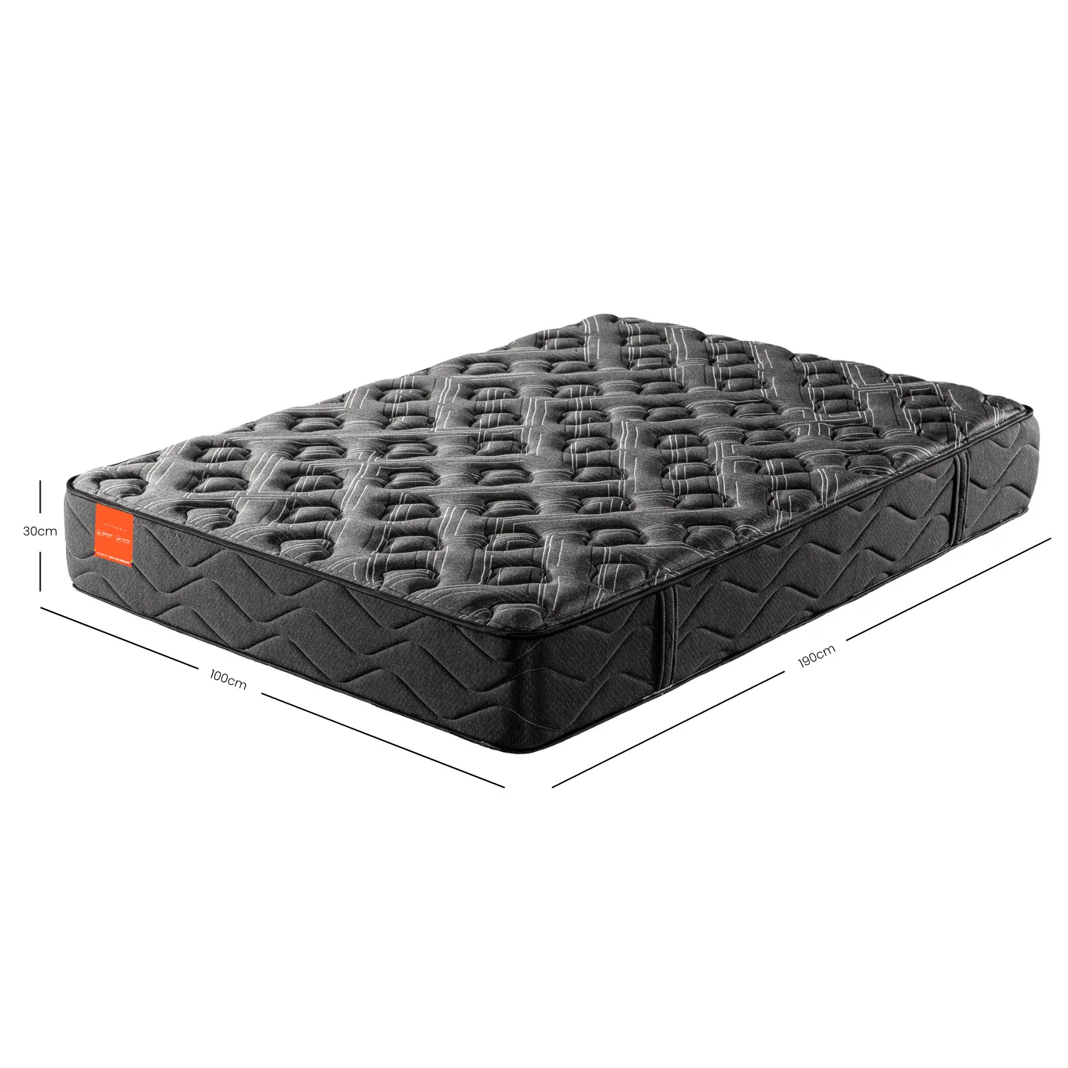 Colchon 100X190X30 Cavalli Tigh Top - Image 5