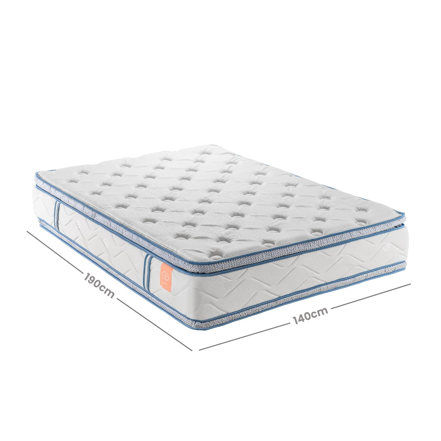 Colchon 140X190X34 Delta Doble Pillow + Colchon Essence 100X190X26 - Image 5