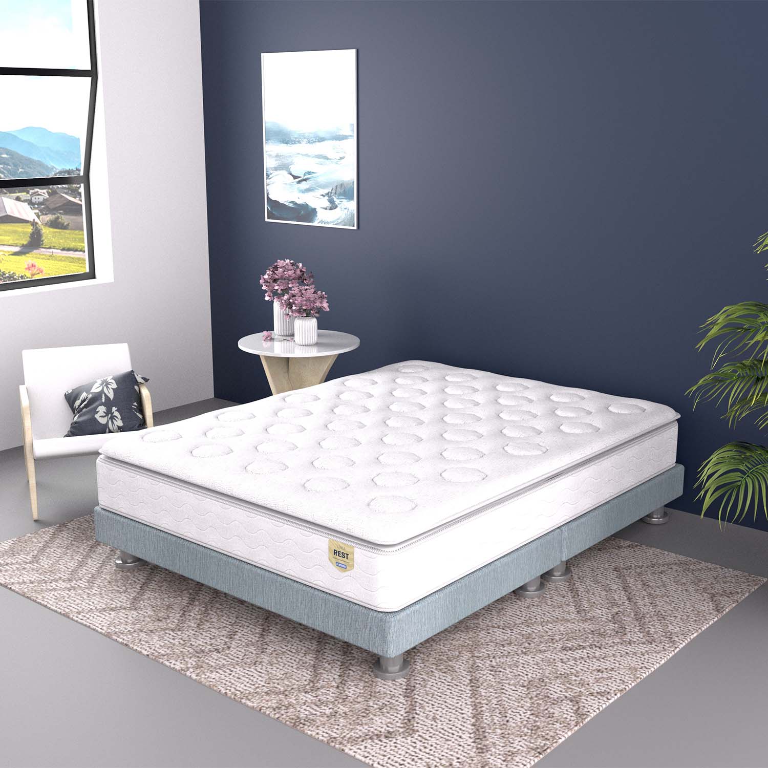 Colchón Doble Vital Rest Pillow Top - Image 3