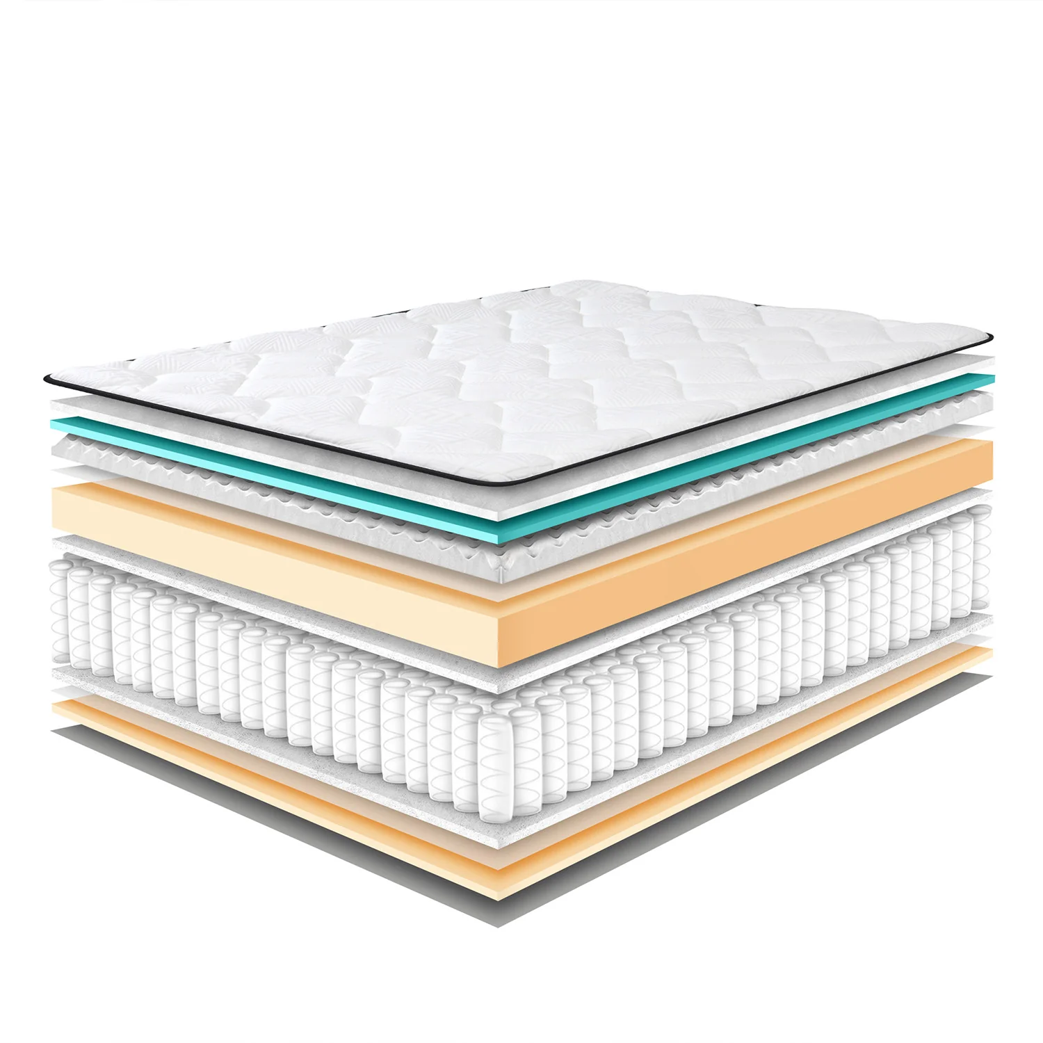 Colchon King 2.00 Elite Eurotop (Garantia 9 Años) (Garantia 9 años) - Image 6