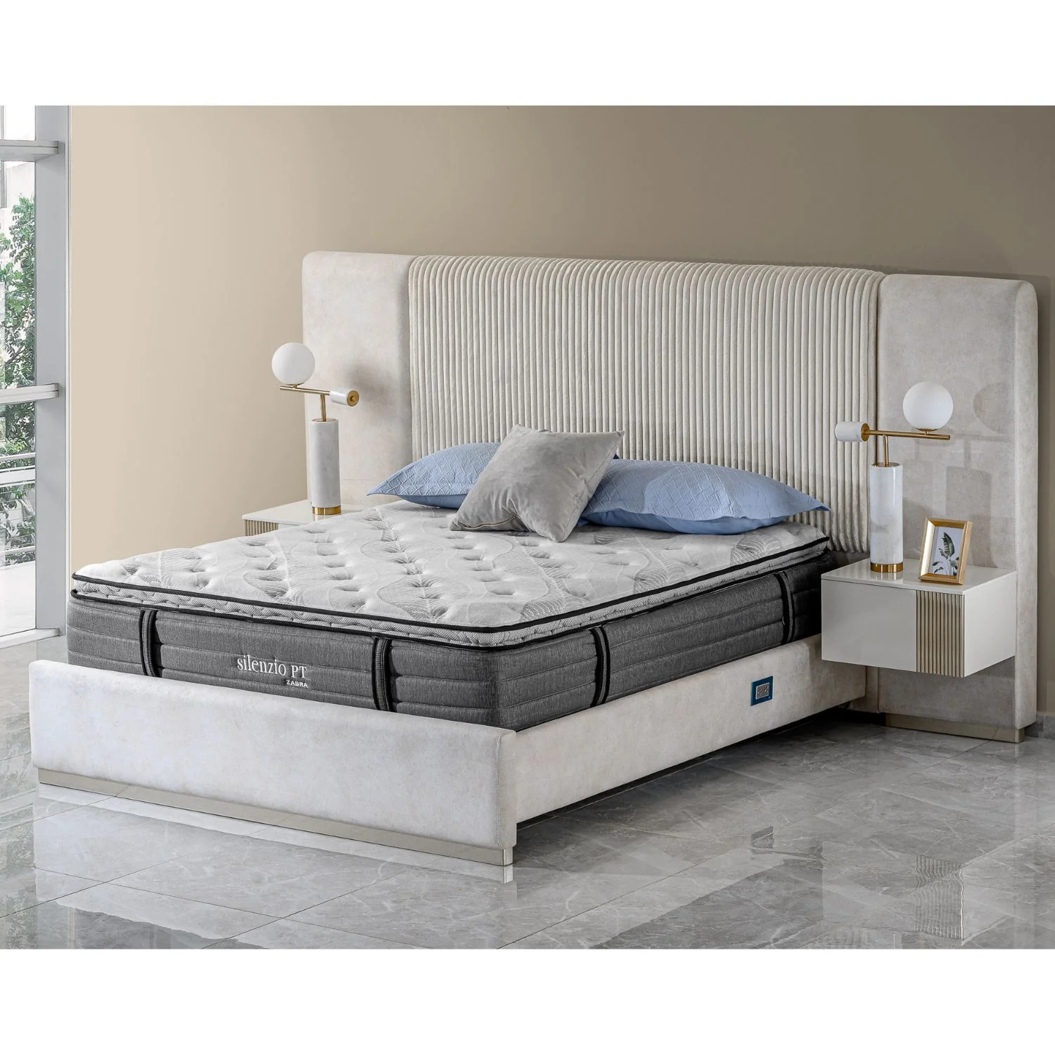 Colchón King Silenzio Pillow Top (Garantia 25 años) - Image 2