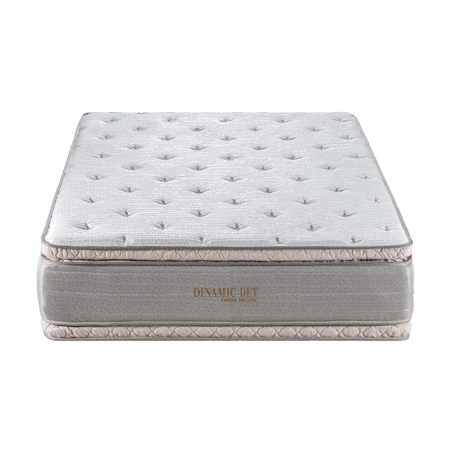 Colchón Queen Dinamic Deluxe Doble Euro Top (Garantia 10 Años)