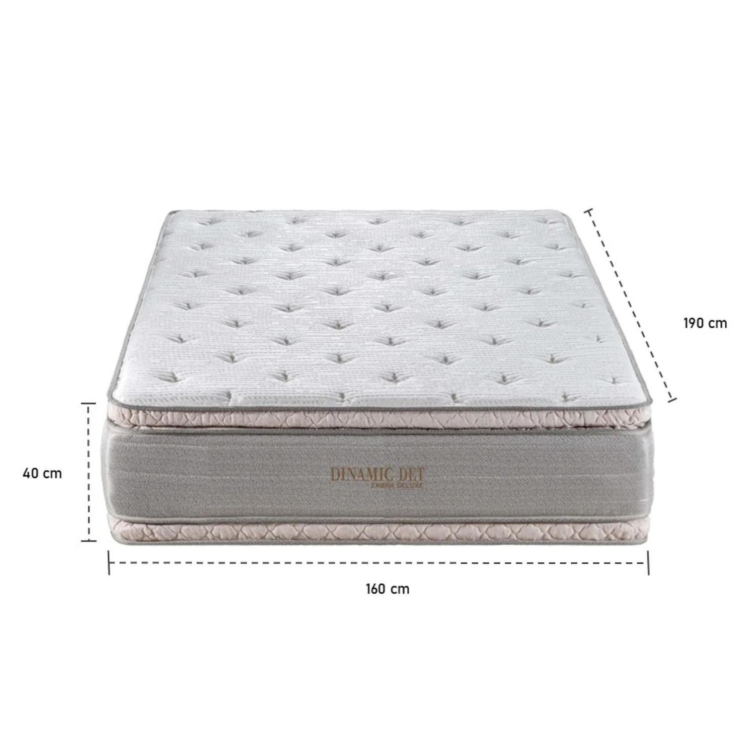 Colchón Queen Dinamic Deluxe Doble Euro Top (Garantia 10 Años) - Image 6