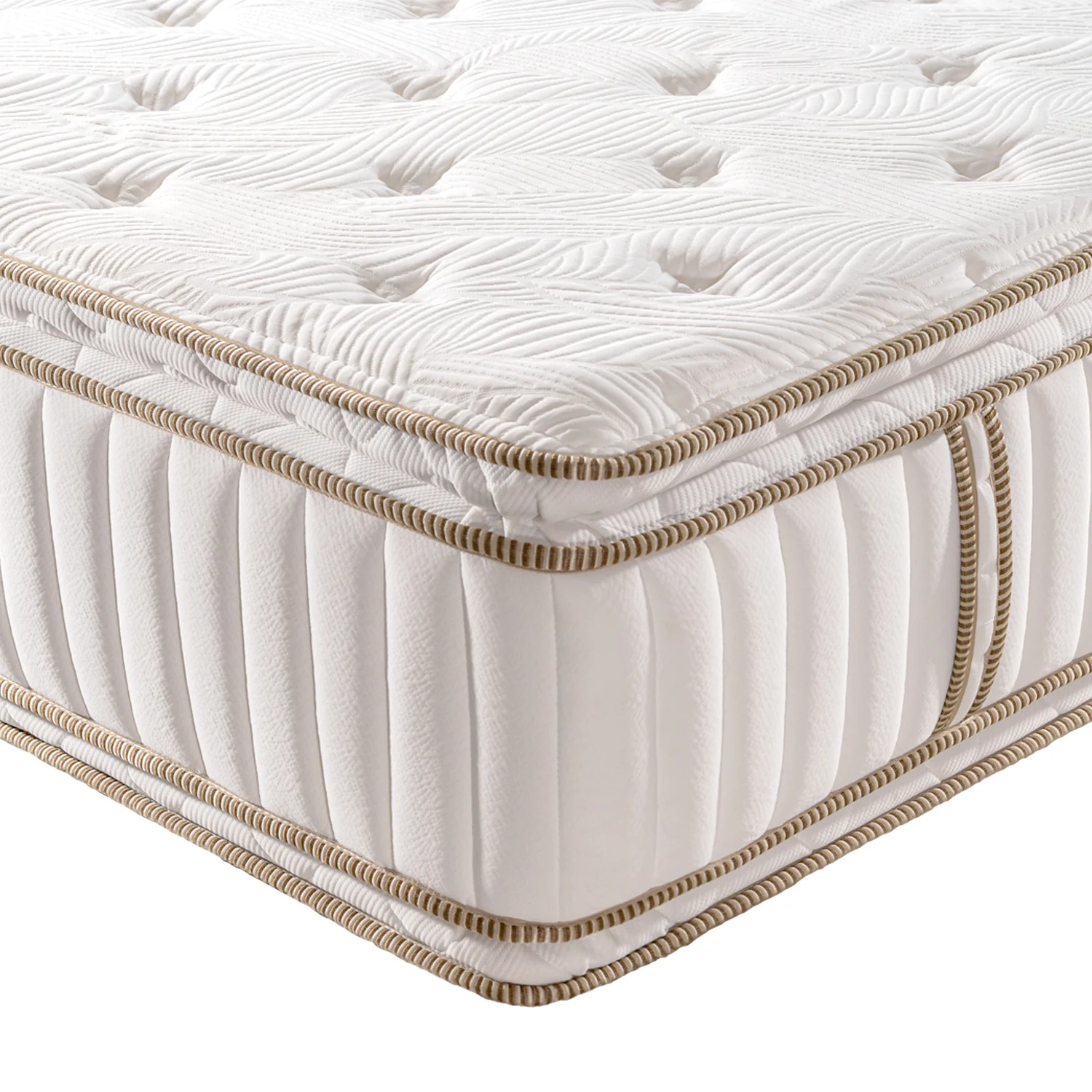 Colchón Queen Silenzio Deluxe Doble Pillow Top (Garantia 25 Años) - Image 4