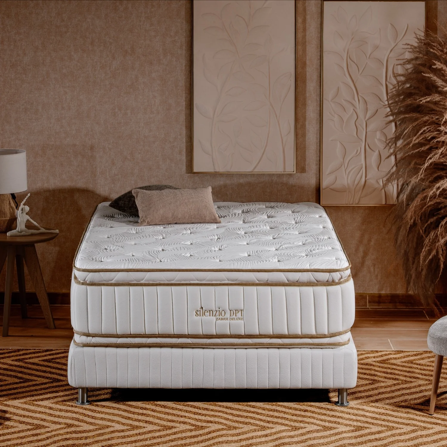 Colchón Queen Silenzio Deluxe Doble Pillow Top (Garantia 25 Años) - Image 5