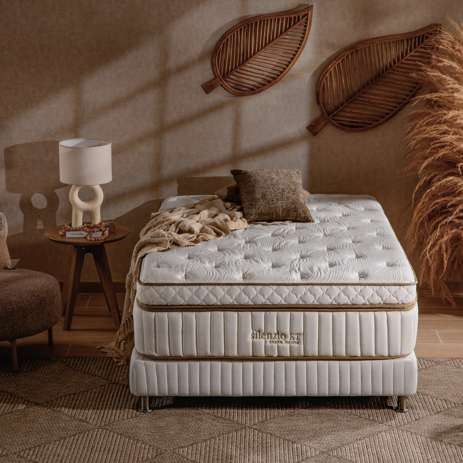 Colchón Queen Silenzio Deluxe Euro Top (Garantia 25 Años) - Image 6