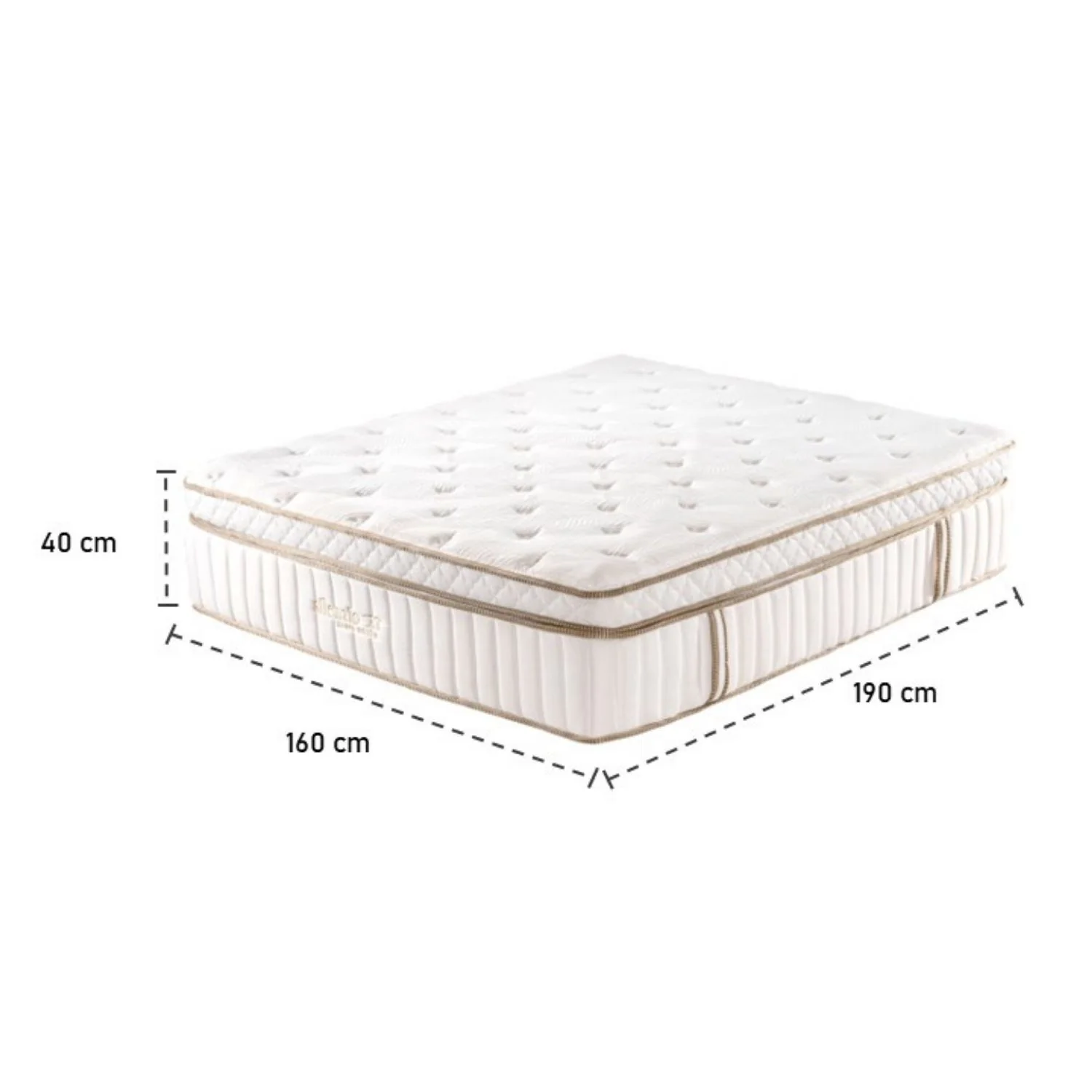 Colchón Queen Silenzio Deluxe Euro Top (Garantia 25 Años) - Image 8