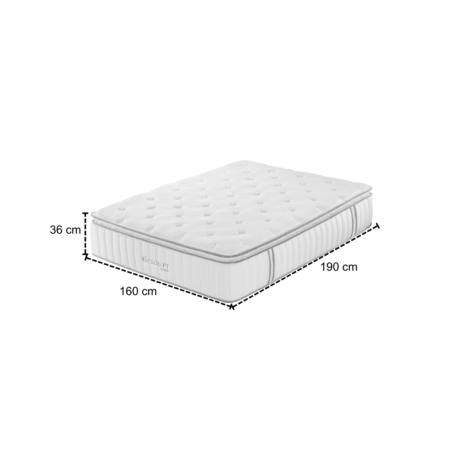 Colchón Queen Silenzio Deluxe Pillow Top (Garantia 25 Años) - Image 8