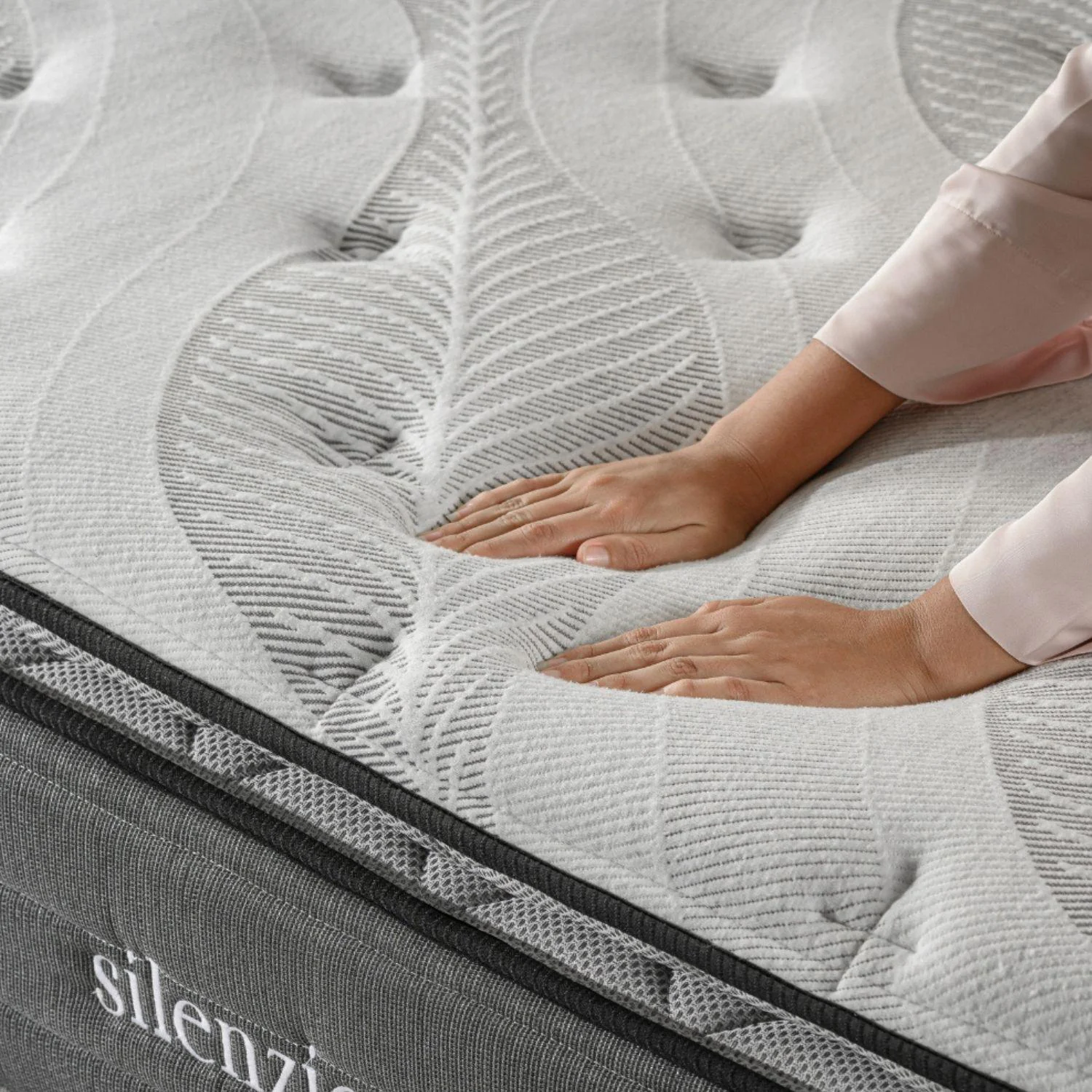 Colchón Queen Silenzio Pillow Top (Garantia 25 años) - Image 4