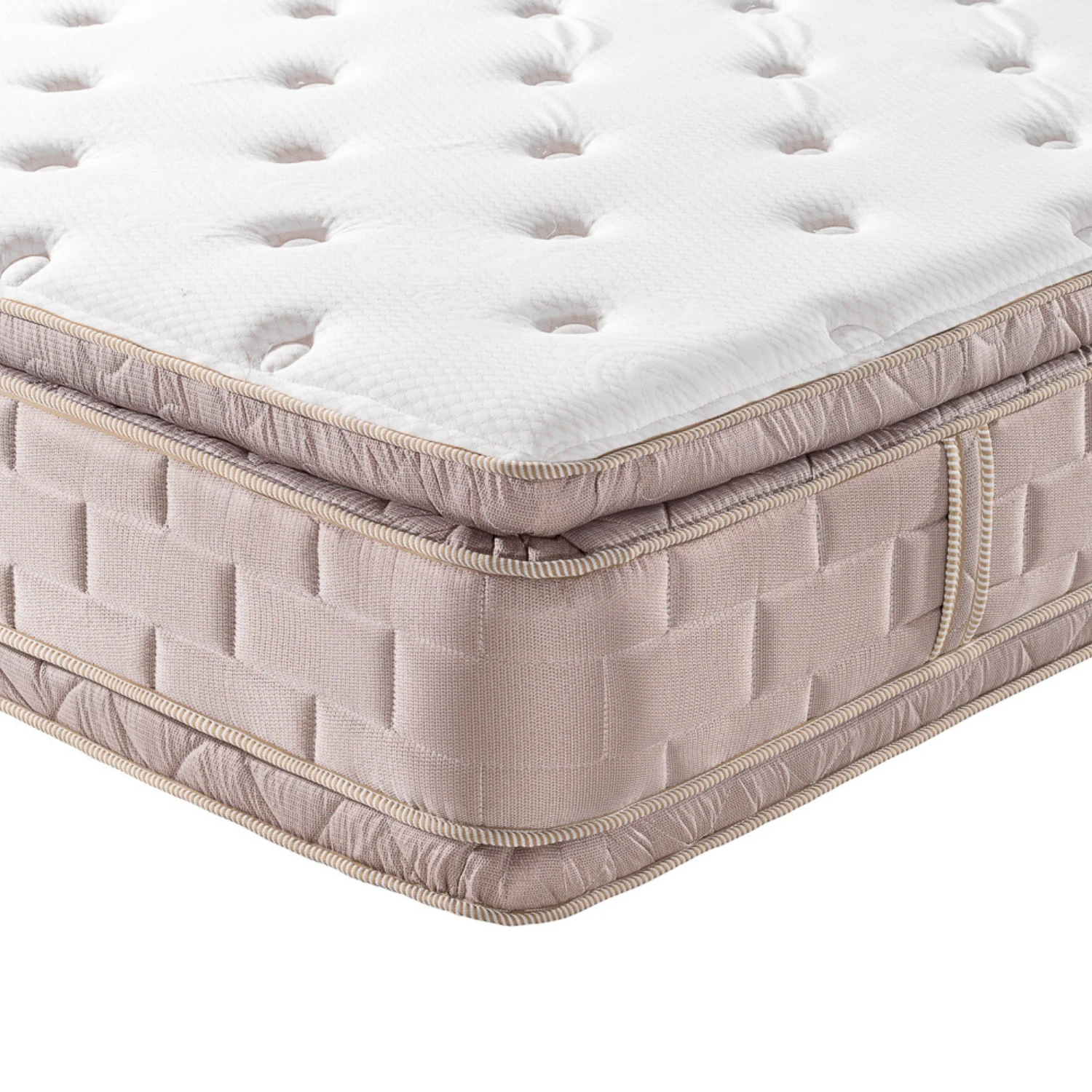 Colchón Semi Doble Aurora Beige Doble Pillow Top (Garantía 15 Años) - Image 5