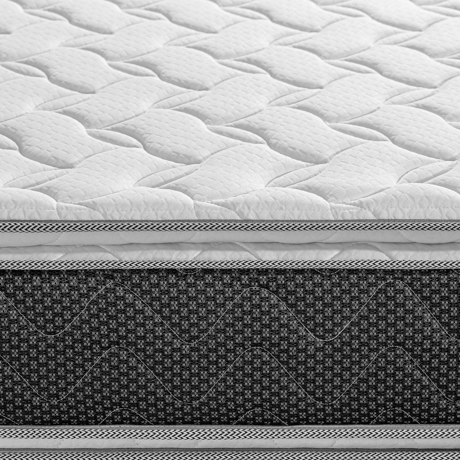 Colchón Semi Doble Berlin New Doble Pillow Top Ortopédico Zabra (Garantía 9 años) - Image 5