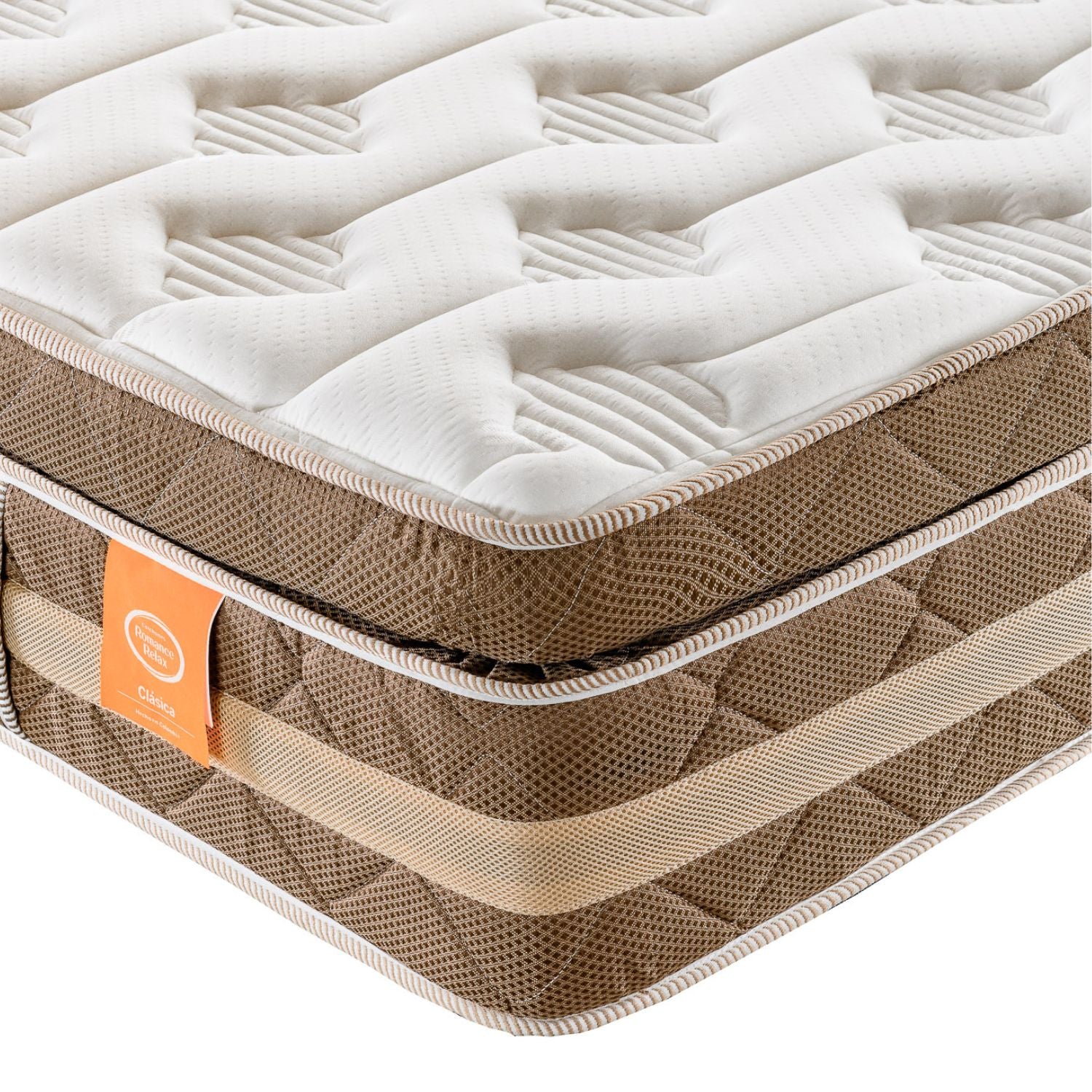 Colchón Semi Doble Florencia Pillow Top (Garantia 7 años) - Image 4
