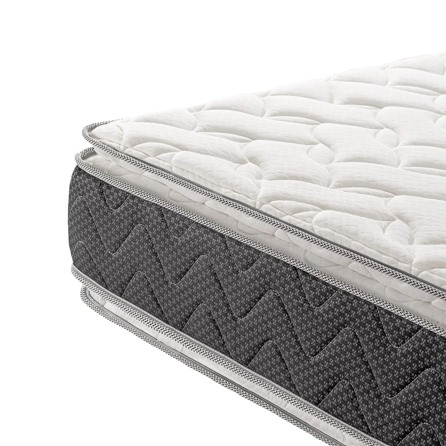 Colchón Sencillo 1.00 Berlin New Doble Pillow Top Ortopédico Zabra (Garantía 9 años) - Image 4
