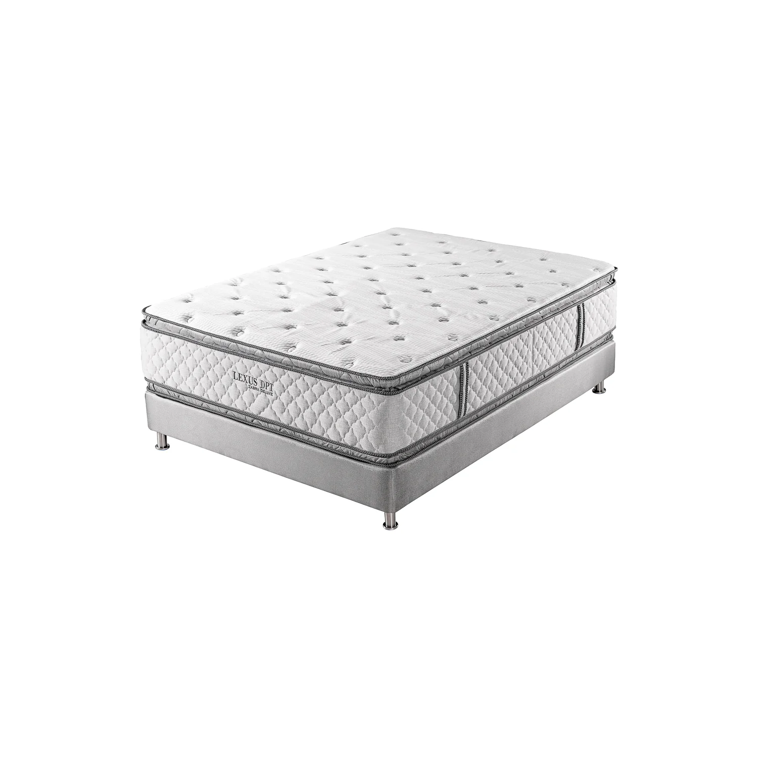 Colchón Sencillo Lexus Deluxe Doble Pillow Top (Garantia 15 años) - Image 5