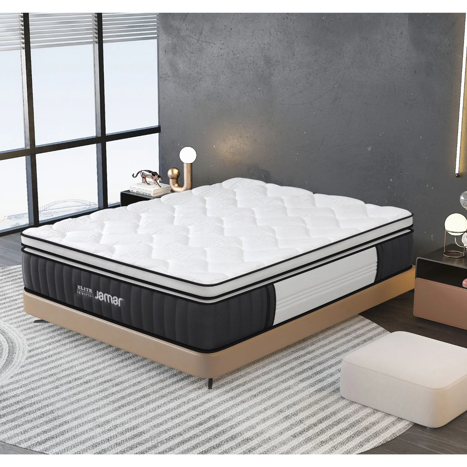 Colchon Twin 1.20 Elite Eurotop (Garantía 9 Años) - Image 3