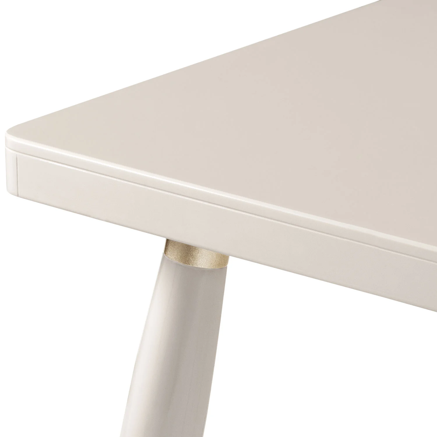 Comedor 4 Puestos Arthur Velvet Eleganza Crudo, Champaña - Image 8