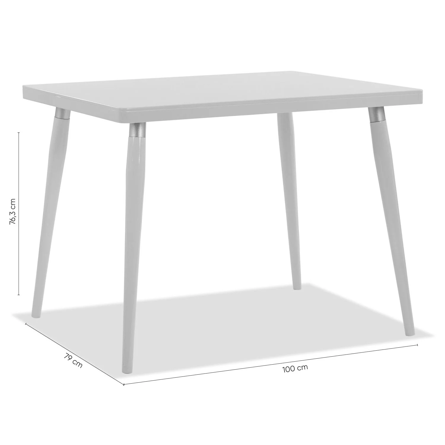 Comedor 4 Puestos Arthur Velvet Eleganza Crudo, Champaña - Image 9