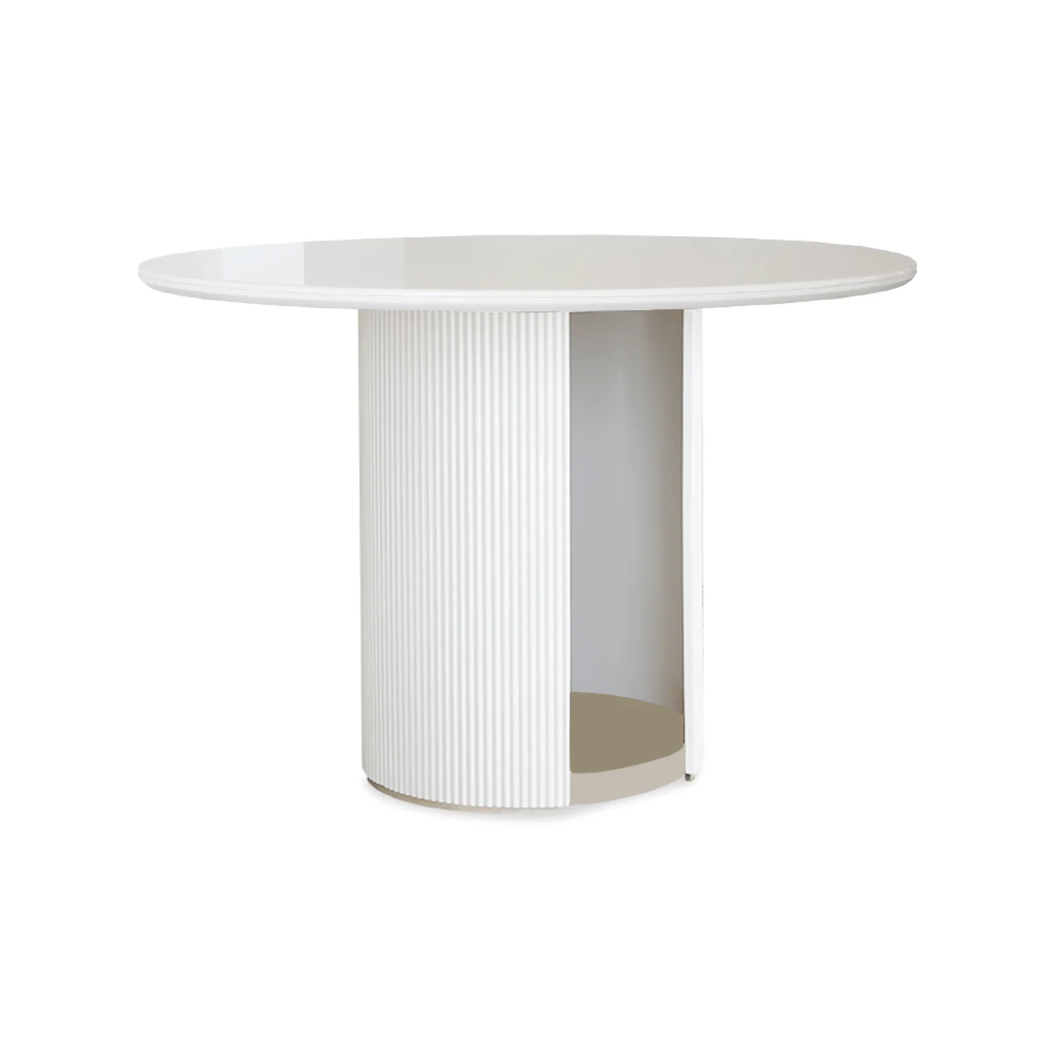 Comedor 4 Puestos Ginebra Eurolino Blanco, Off White y Champaña - Image 5