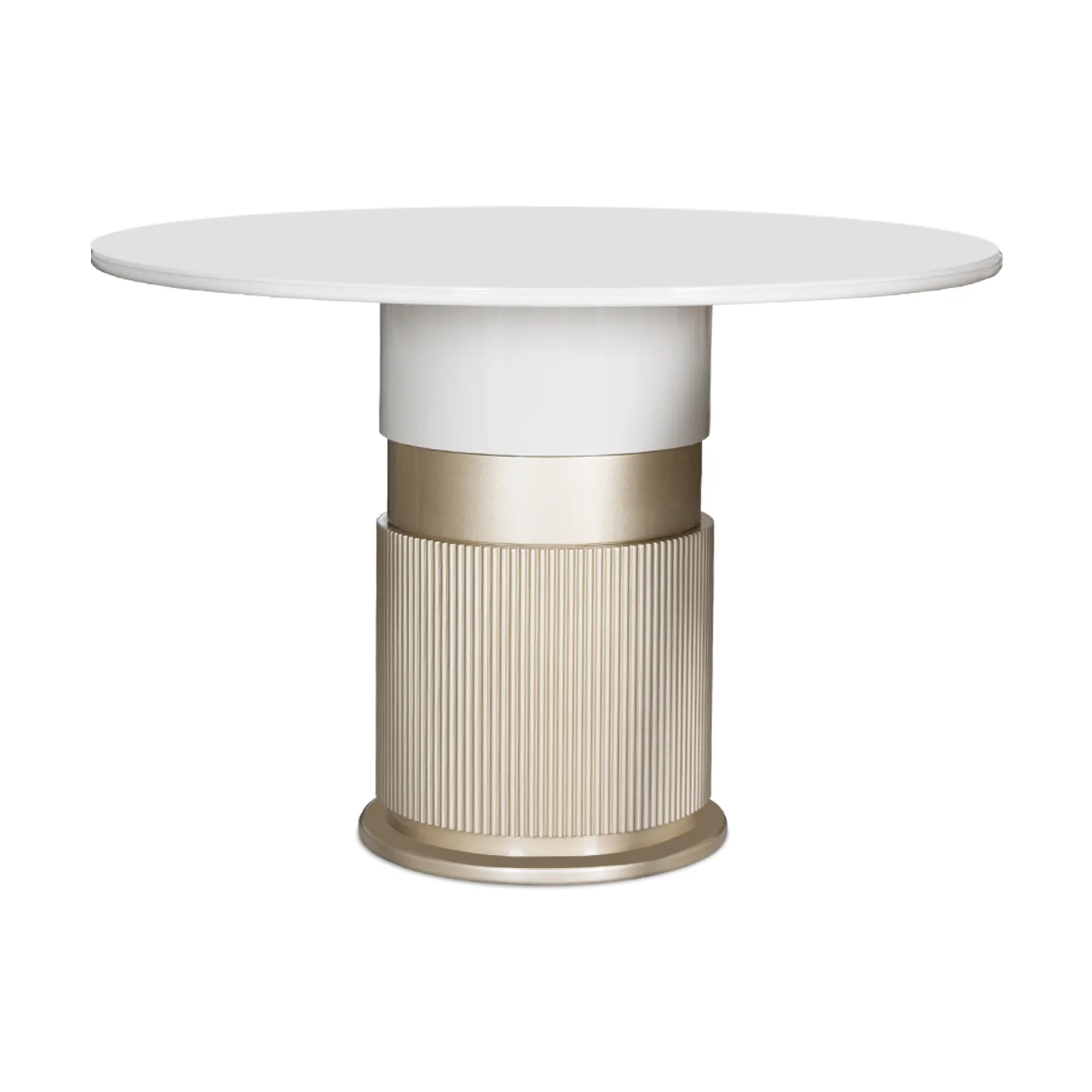 Comedor 4 Puestos Lexus Velvet Siena Marfil Cambra Arena, Champaña - Image 3